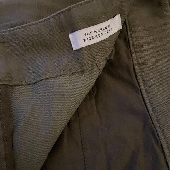 NWT Madewell The Harlow Wide Leg Pant in Drapey Twill Sz 8 - Picture 2 of 6